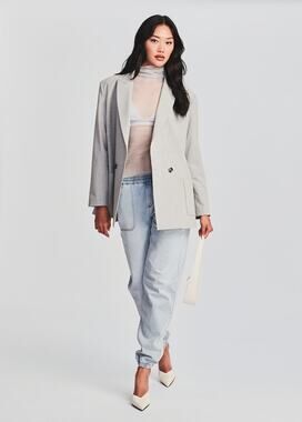 SER.O.YA. NWT Amber Jogger Jean Coastline #162 Light Wash Size Medium Retrofete